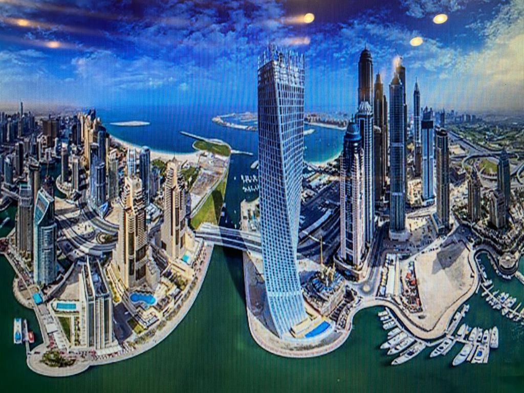 Cayan Tower Luxury Apartment With Sea View Dubai Exterior photo